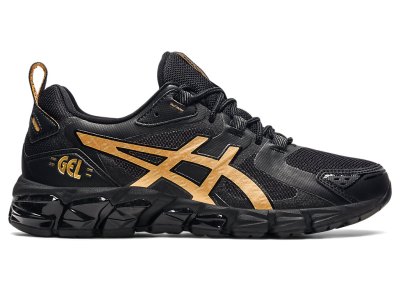 Tenis Asics Gel-quantum 180 Mujer Negros Dorados | MX8922-388