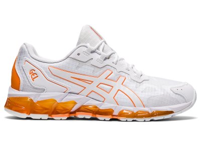 Tenis Asics Gel-quantum 360 6 Mujer Blancos Naranjas | MX1176-047