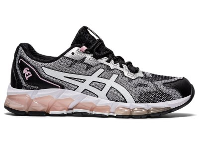 Tenis Asics Gel-quantum 360 6 Mujer Negros Blancos | MX4416-063