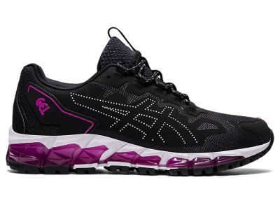 Tenis Asics Gel-quantum 360 6 Mujer Negros Morados | MX6438-027