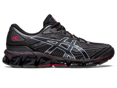 Tenis Asics Gel-quantum 360 VII Hombre Negros Rojos | MX3260-432