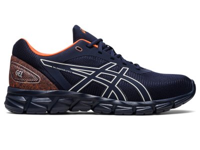 Tenis Asics Gel-quantum Lyte II Hombre Negros Naranjas | MX4446-763