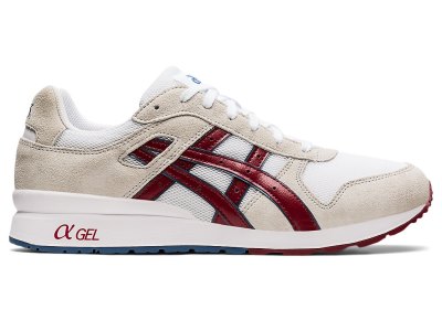 Tenis Asics Gt-II Hombre Grises Rojos Oscuro | MX9801-643