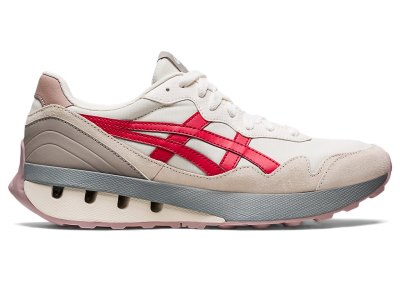 Tenis Asics JOGger X81 Mujer Creme Rojos | MX4075-690