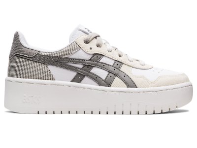 Tenis Asics Japan S PF Mujer Blancos Grises | MX4177-297