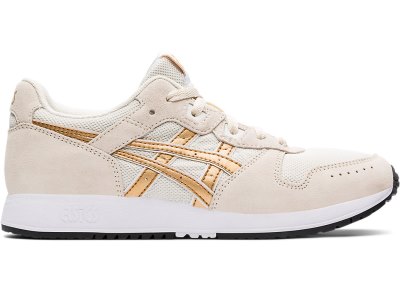 Tenis Asics Lyte Classic Mujer Beige Dorados | MX4780-838