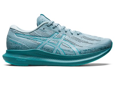 Tenis Para Caminar Asics Walkride FF Mujer Azules Verdes | MX2364-784