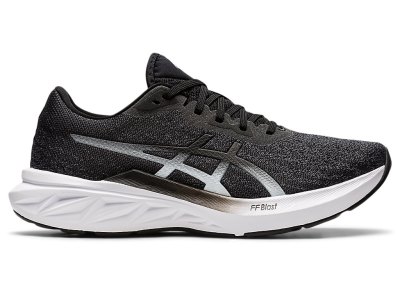 Tenis Para Correr Asics Dynablast 2 Mujer Negros Blancos | MX0570-175