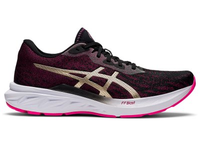 Tenis Para Correr Asics Dynablast 2 Mujer Negros Amarillos | MX6685-858