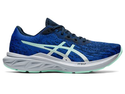 Tenis Para Correr Asics Dynablast 2 Mujer Azules Verdes Claro | MX7534-119