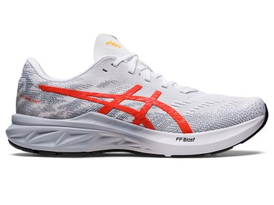 Tenis Para Correr Asics Dynablast 3 Hombre Blancos Rosas | MX2053-526