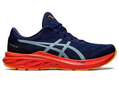 Tenis Para Correr Asics Dynablast 3 Hombre Azules Grises Claro | MX9683-268