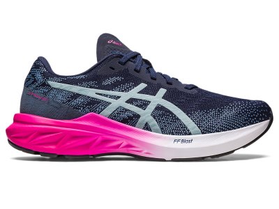 Tenis Para Correr Asics Dynablast 3 Mujer Negros Grises Claro | MX0026-036