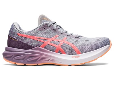 Tenis Para Correr Asics Dynablast 3 Mujer Grises Coral | MX0076-626