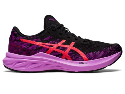 Tenis Para Correr Asics Dynablast 3 Mujer Negros Rojos | MX0565-285