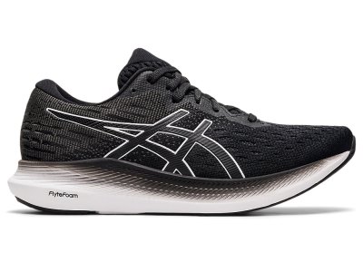 Tenis Para Correr Asics Evoride 2 Mujer Negros Blancos | MX2675-430