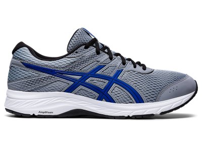 Tenis Para Correr Asics Gel-contend 6 Hombre Grises Azules | MX0982-710