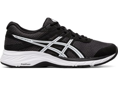 Tenis Para Correr Asics Gel-contend 6 Twist Mujer Grises Oscuro Blancos | MX5565-395