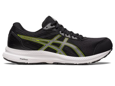 Tenis Para Correr Asics Gel-contend 8 Hombre Negros Plateados | MX1105-123