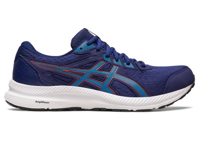 Tenis Para Correr Asics Gel-contend 8 Hombre Azules Azules Azules | MX1237-883