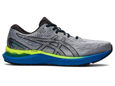 Tenis Para Correr Asics Gel-cumulus 23 Hombre Grises Negros | MX5508-604