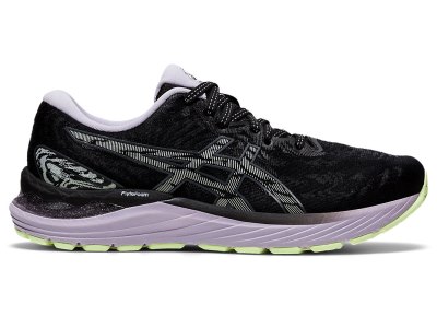 Tenis Para Correr Asics Gel-cumulus 23 Mujer Negros Grises | MX2295-355