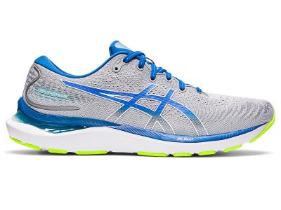 Tenis Para Correr Asics Gel-cumulus 24 Hombre Grises Azules | MX2730-368