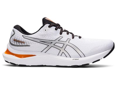 Tenis Para Correr Asics Gel-cumulus 24 Hombre Blancos Grises | MX7008-730