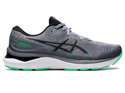 Tenis Para Correr Asics Gel-cumulus 24 Hombre Grises Negros | MX9671-150