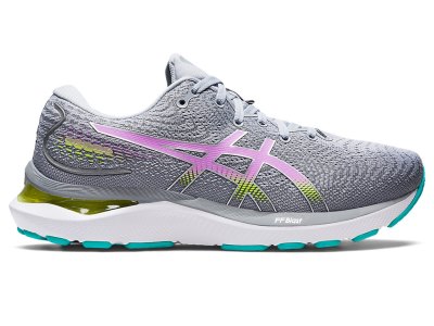 Tenis Para Correr Asics Gel-cumulus 24 Mujer Grises Lavanda | MX7825-701