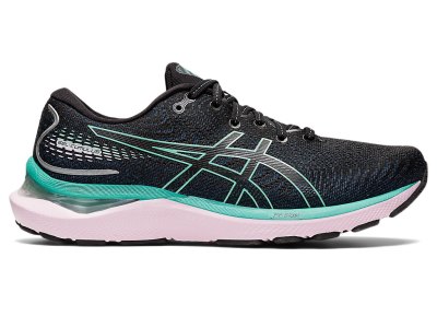 Tenis Para Correr Asics Gel-cumulus 24 Mujer Negros Verde Oliva | MX8600-412