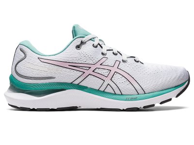 Tenis Para Correr Asics Gel-cumulus 24 Mujer Grises Rosas | MX9808-764