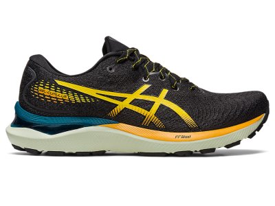 Tenis Para Correr Asics Gel-cumulus 24 Tr NatuRE Bathing Hombre Grises Oscuro Dorados Amarillos | MX1738-083