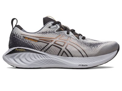 Tenis Para Correr Asics Gel-cumulus 25 Hombre Grises Naranjas | MX5060-434