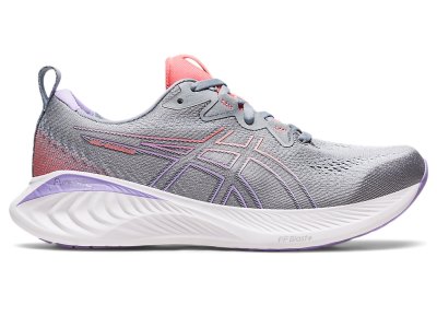 Tenis Para Correr Asics Gel-cumulus 25 Mujer Grises Coral | MX8148-722