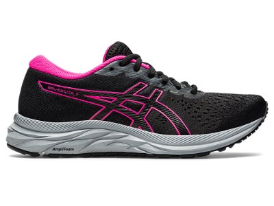 Tenis Para Correr Asics Gel-eXCite 7 Mujer Negros Grises | MX2137-232