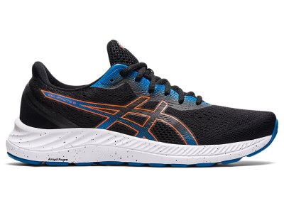 Tenis Para Correr Asics Gel-eXCite 8 Hombre Negros Dorados Naranjas | MX3615-153