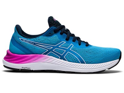 Tenis Para Correr Asics Gel-eXCite 8 Mujer Turquesa Claro Blancos | MX2096-818