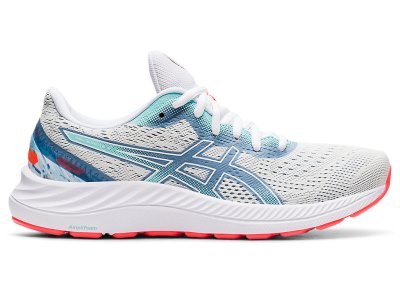 Tenis Para Correr Asics Gel-eXCite 8 Mujer Blancos Blancos | MX9447-502