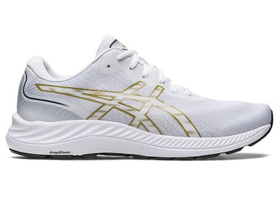 Tenis Para Correr Asics Gel-eXCite 9 Hombre Blancos Verde Oliva | MX3699-586