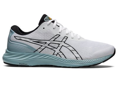 Tenis Para Correr Asics Gel-eXCite 9 Hombre Blancos Negros | MX4617-061