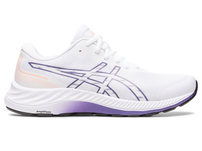 Tenis Para Correr Asics Gel-eXCite 9 Mujer Blancos Morados | MX3595-874