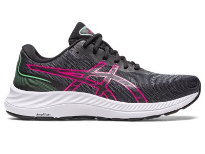 Tenis Para Correr Asics Gel-eXCite 9 Mujer Negros Rosas | MX5959-891