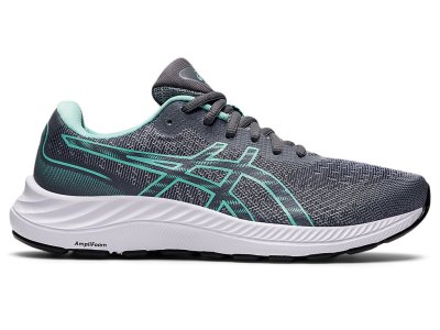 Tenis Para Correr Asics Gel-eXCite 9 Mujer Grises Verdes | MX6940-211