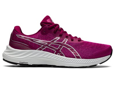 Tenis Para Correr Asics Gel-eXCite 9 Mujer Fucsia Rojos Plateados | MX8314-321