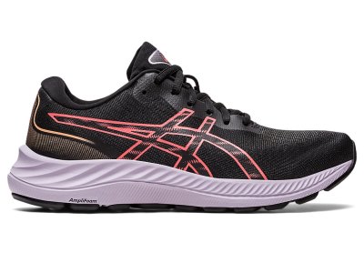 Tenis Para Correr Asics Gel-eXCite 9 Mujer Negros Coral | MX8353-528