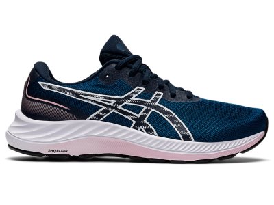 Tenis Para Correr Asics Gel-eXCite 9 Mujer Azules Blancos | MX8953-969