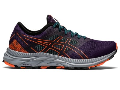 Tenis Para Correr Asics Gel-eXCite Trail Mujer Morados Oscuro Naranjas | MX8339-304