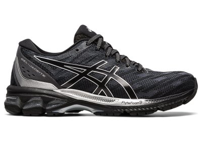 Tenis Para Correr Asics Gel-jadeite Mujer Negros Plateados | MX8200-029