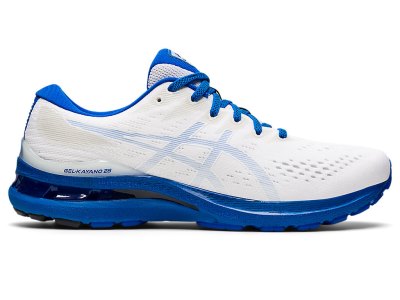 Tenis Para Correr Asics Gel-kayano 28 Hombre Blancos Azules | MX2859-843